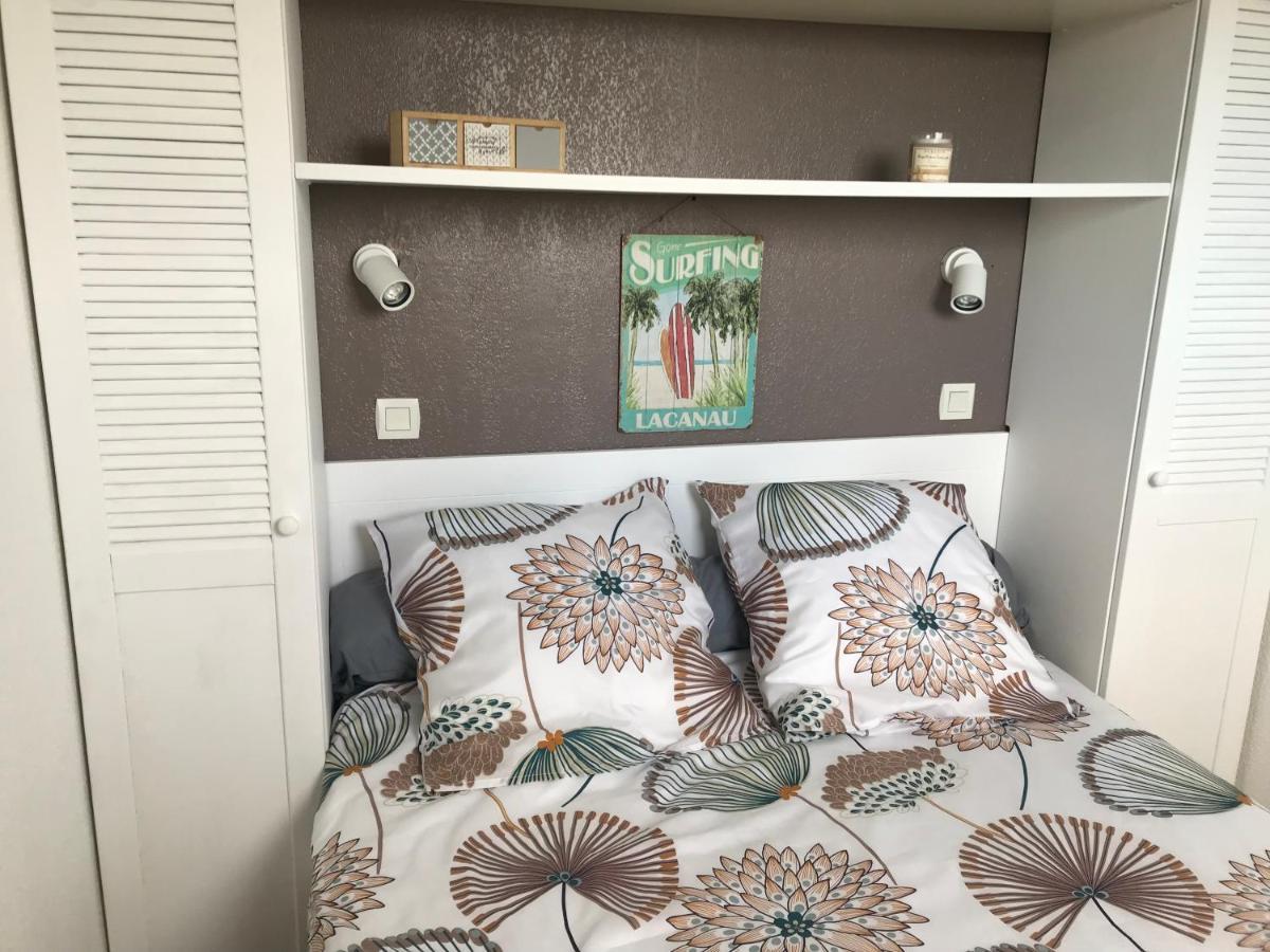 Cosy T2 Front De Mer Piscine Parking Terrasse Lacanau Luaran gambar